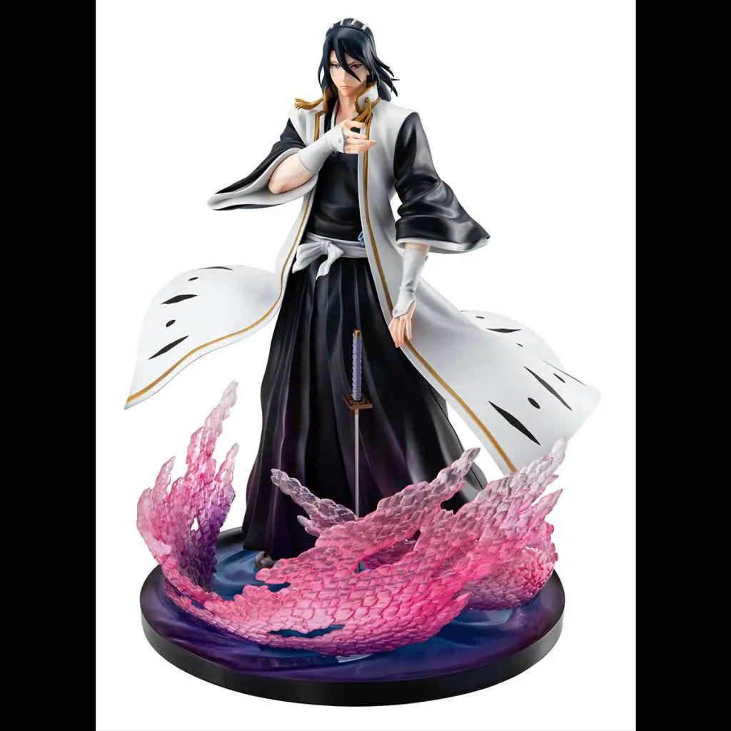 BLEACH 1000Y BLOOD WAR BYAKUYA KUCHIKI GEM Estatua