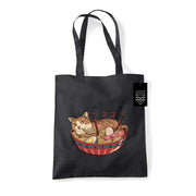 VINCENT TRINIDAD NEKO RAMEN BOWL TOTE Bolsa
