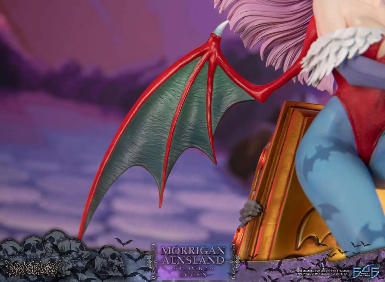 DARKSTALKERS MORRIGAN AENSLAND PLAYER 2 1/6 RESIN Estatua