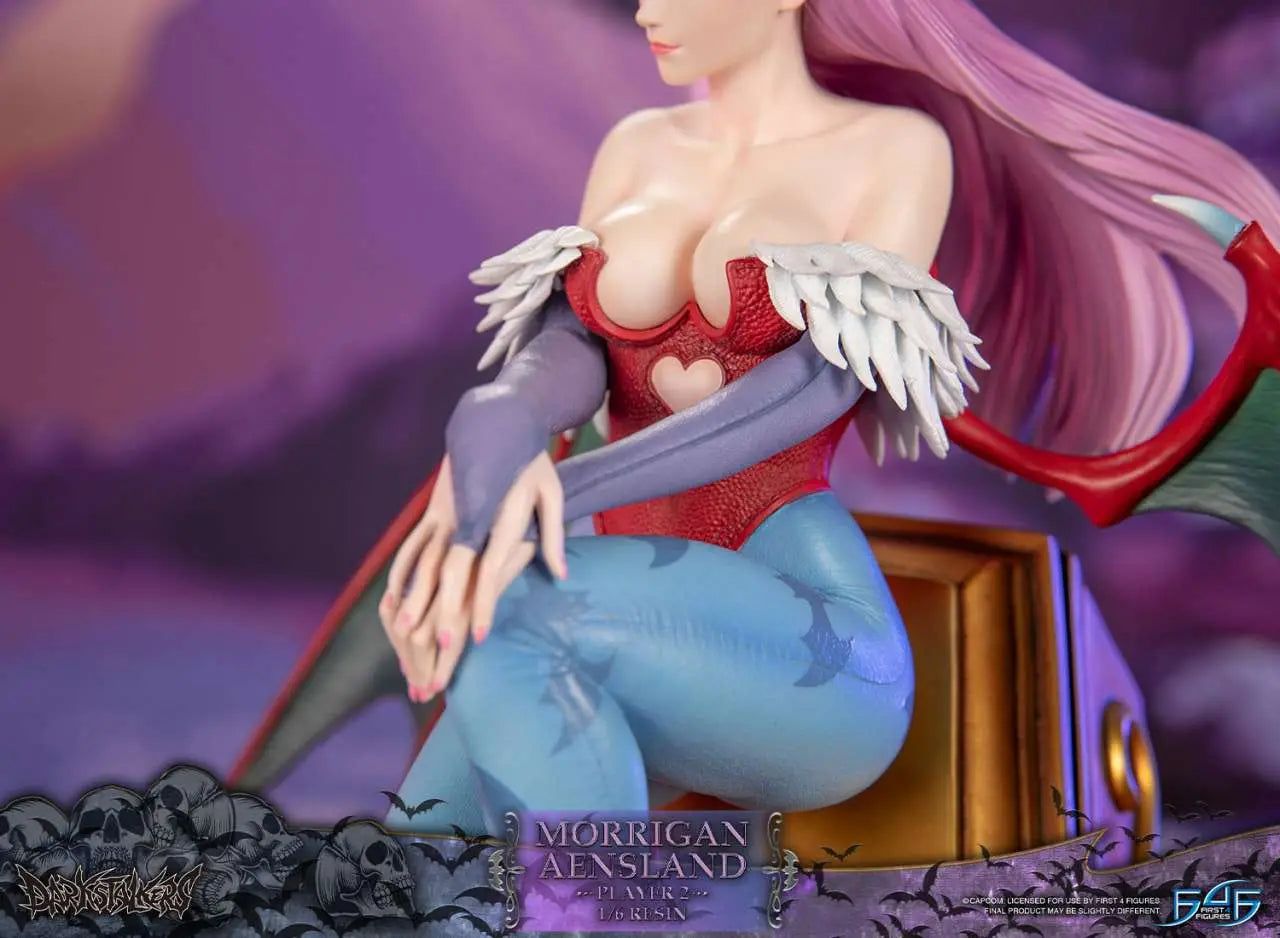 DARKSTALKERS MORRIGAN AENSLAND PLAYER 2 1/6 RESIN Estatua