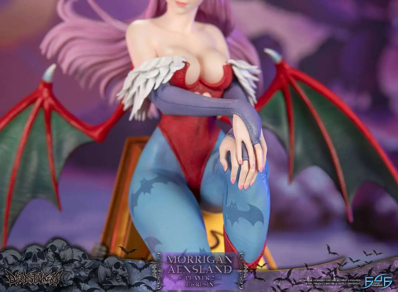 DARKSTALKERS MORRIGAN AENSLAND PLAYER 2 1/6 RESIN Estatua