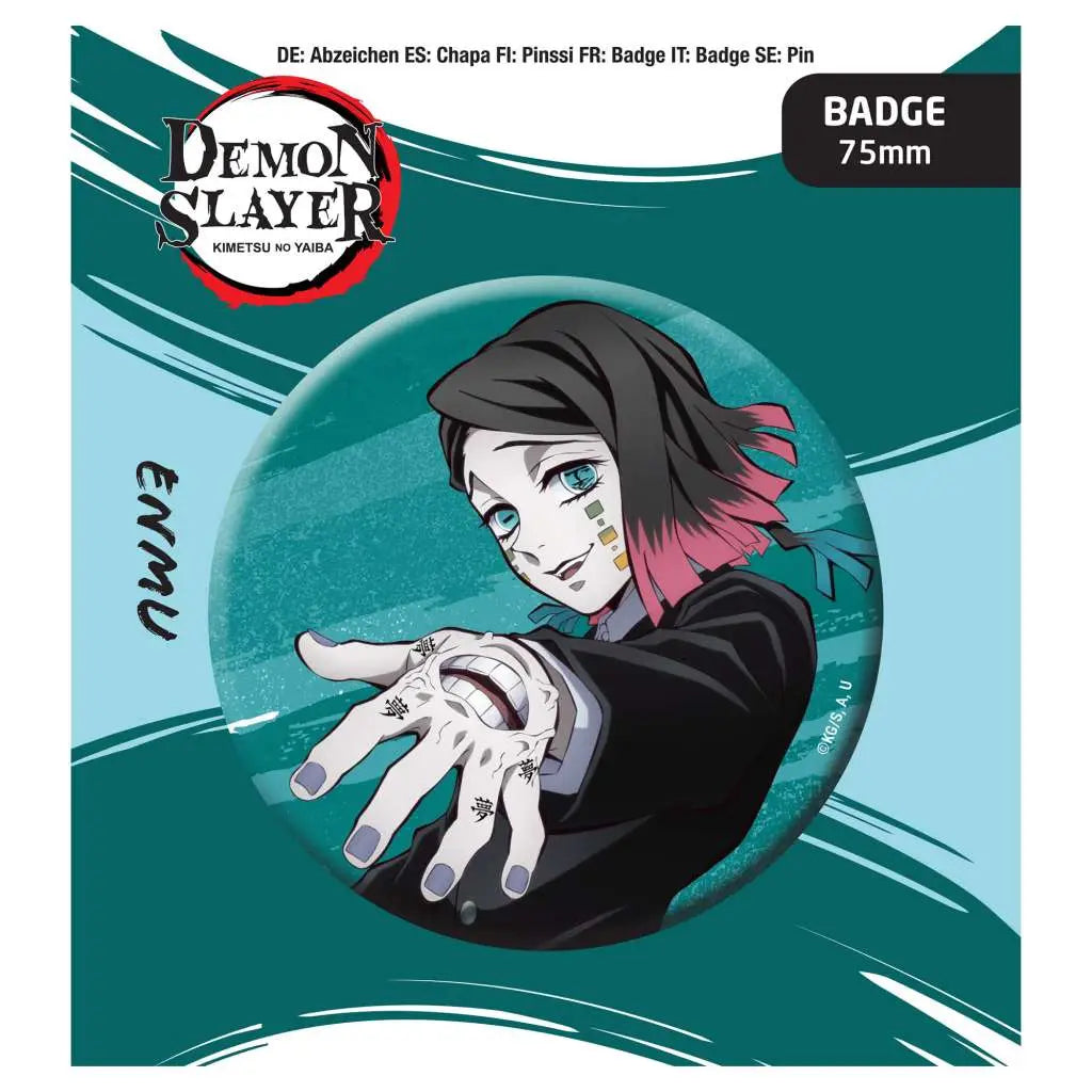 DEMON SLAYER BUTTON Chapa ENMU Frikytopia