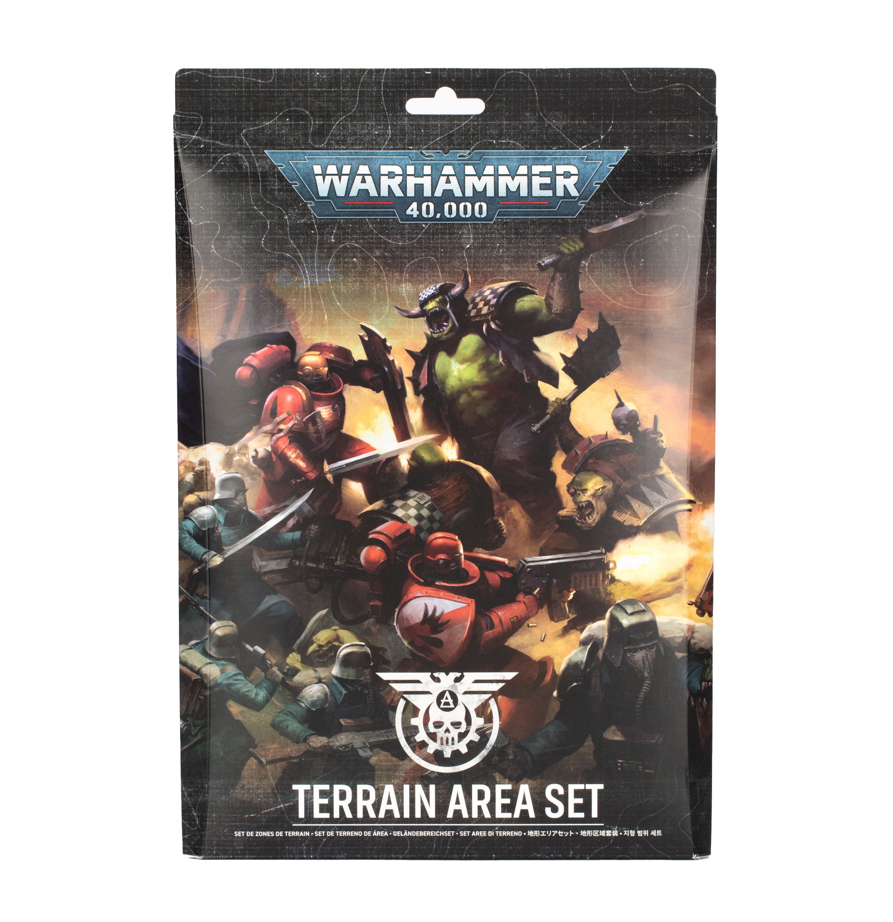 WARHAMMER 40000: SET DE TERRENO DE ÁREA Frikytopia