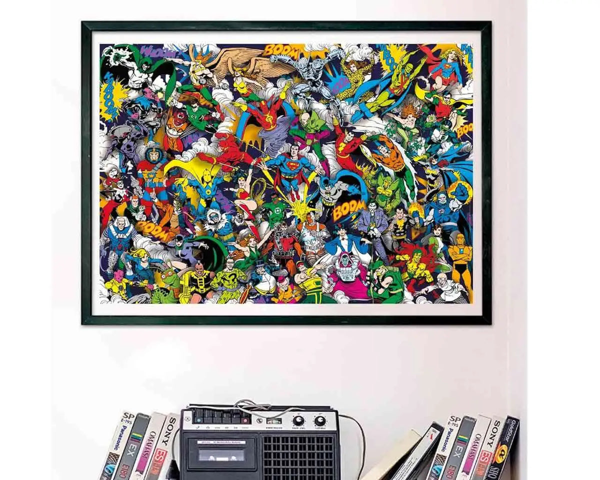 DC COMICS SILVER AGE IMPOSSIBLE Puzle 1000 PCS
