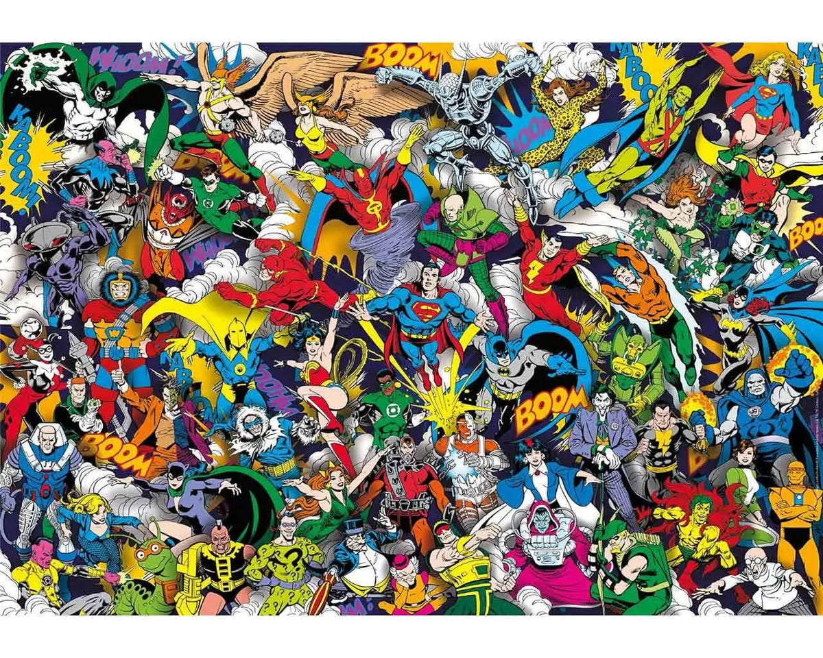 DC COMICS SILVER AGE IMPOSSIBLE Puzle 1000 PCS