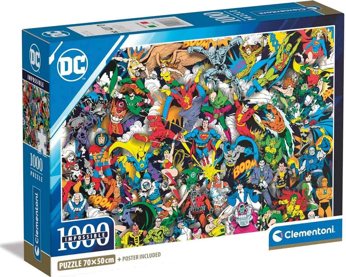 DC COMICS SILVER AGE IMPOSSIBLE Puzle 1000 PCS
