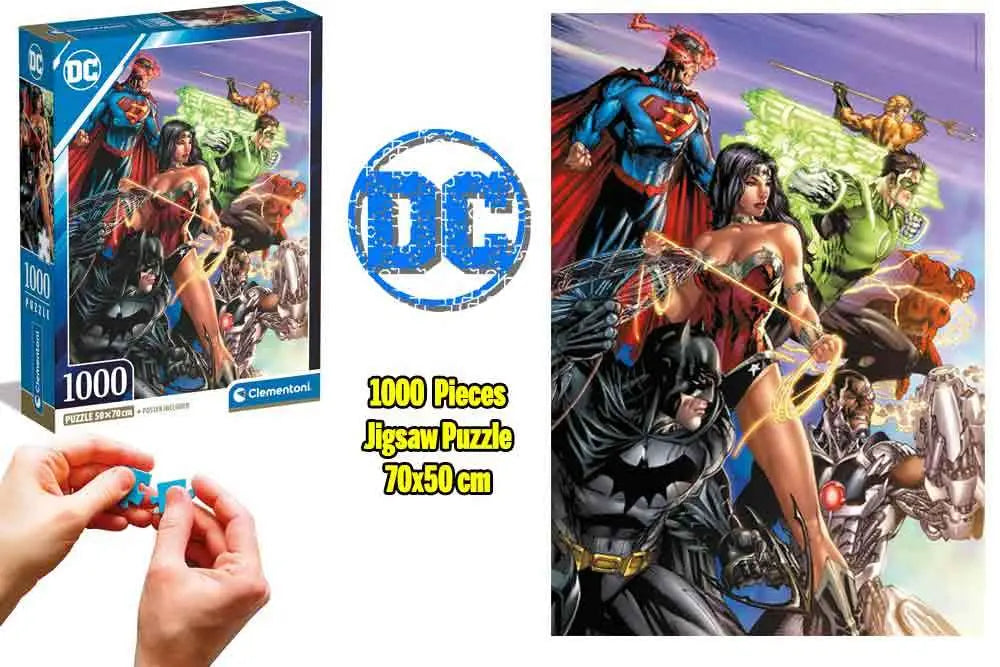 DC Comics: Justice League - Jigsaw Puzle 1000 Pcs