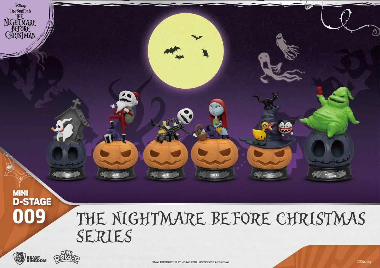 MINI EGG ATTACK THE NIGHTMARE BEFORE CHRISTMAS SERIES SET (6) Frikytopia