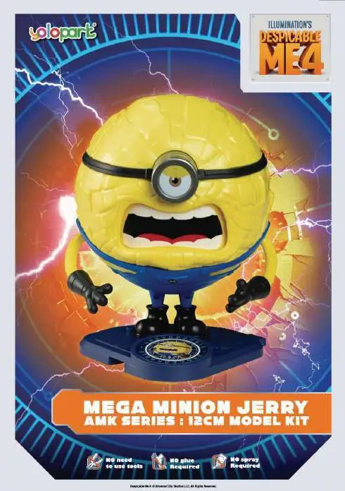 DESPICABLE ME 4 AMK SUPERJERRY MODEL KIT Frikytopia