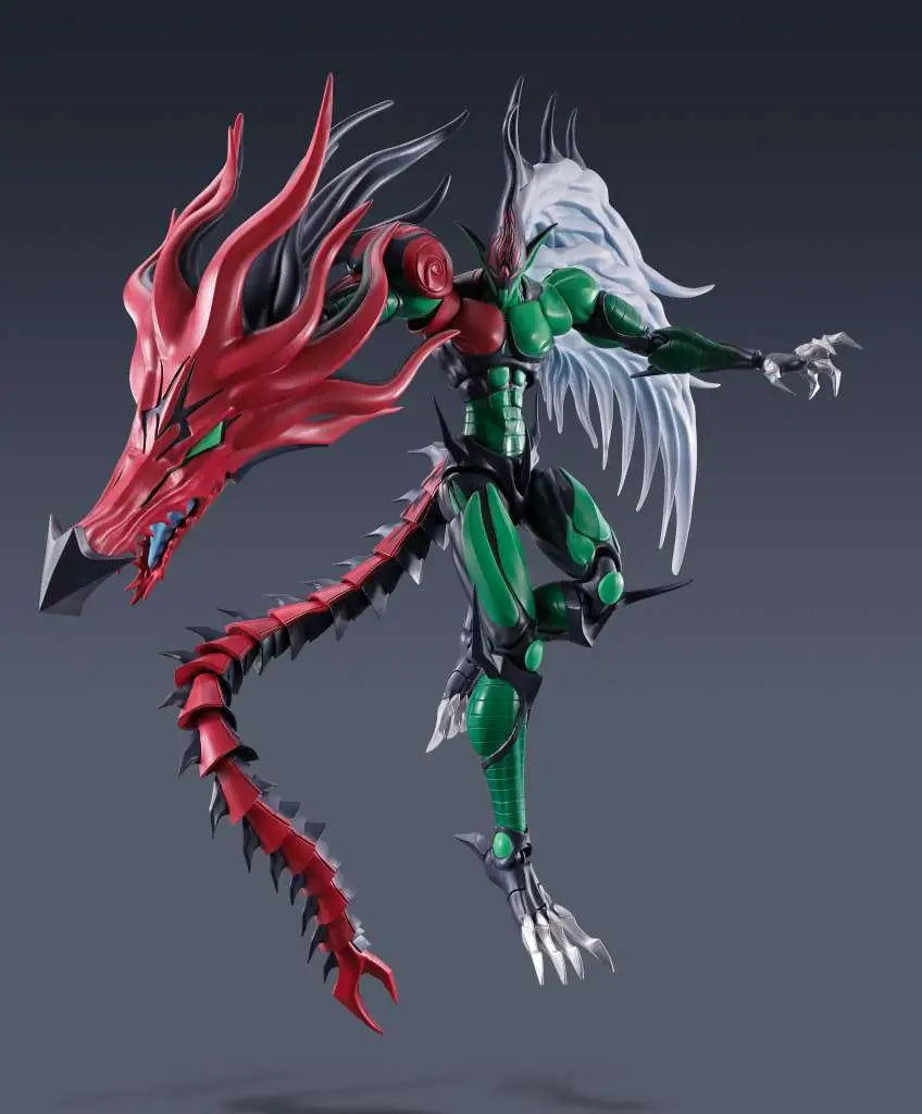 Elemental hero flame wingman fig. 19 cm yu - gi - oh! gx sh monsterarts