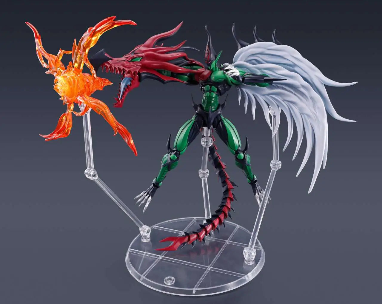 Elemental hero flame wingman fig. 19 cm yu - gi - oh! gx sh monsterarts