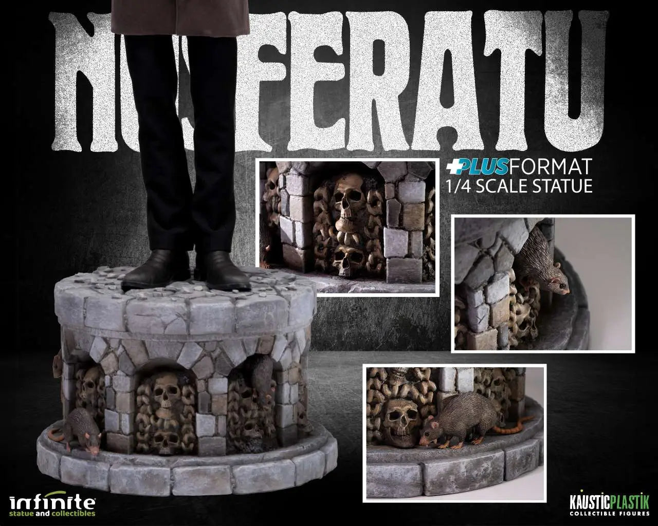NOSFERATU PLUS FORMAT 1/4 SCALE Estatua