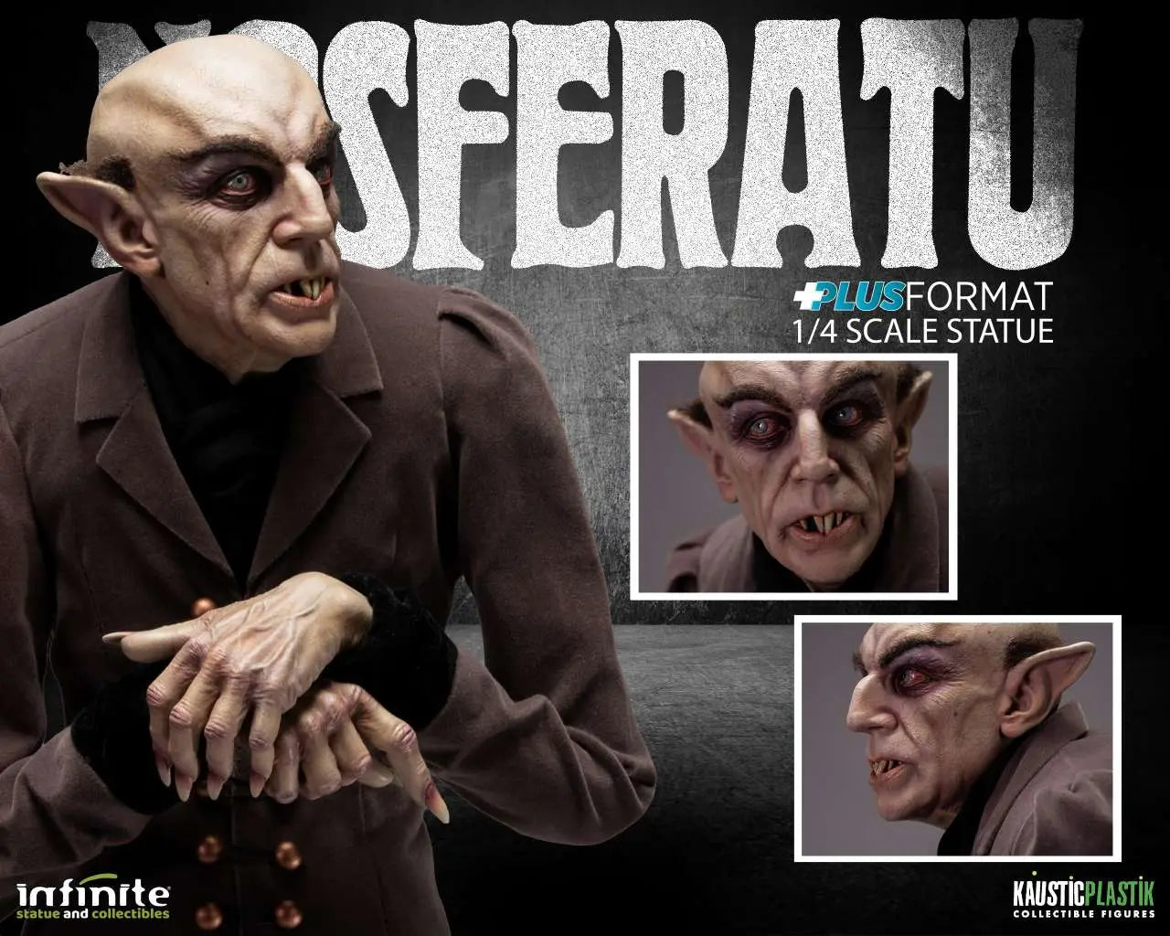 NOSFERATU PLUS FORMAT 1/4 SCALE Estatua