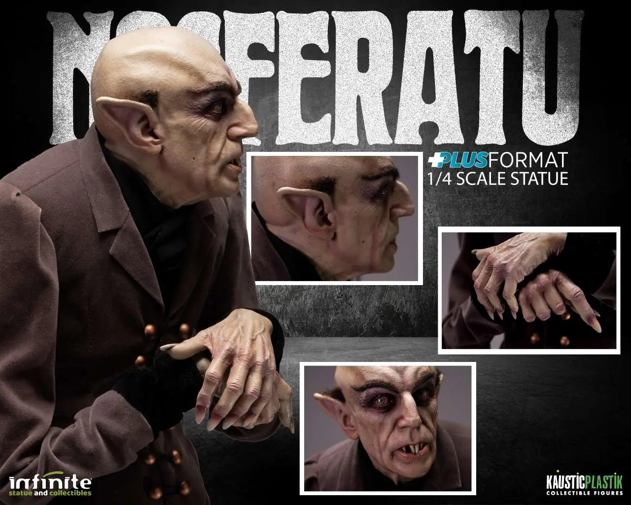 NOSFERATU PLUS FORMAT 1/4 SCALE Estatua