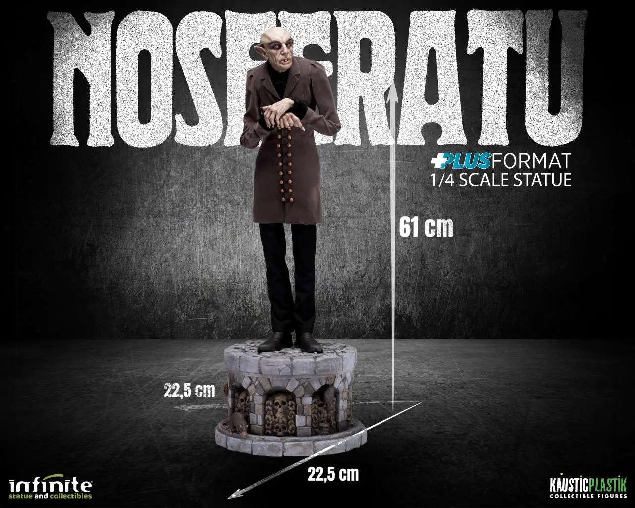 NOSFERATU PLUS FORMAT 1/4 SCALE Estatua