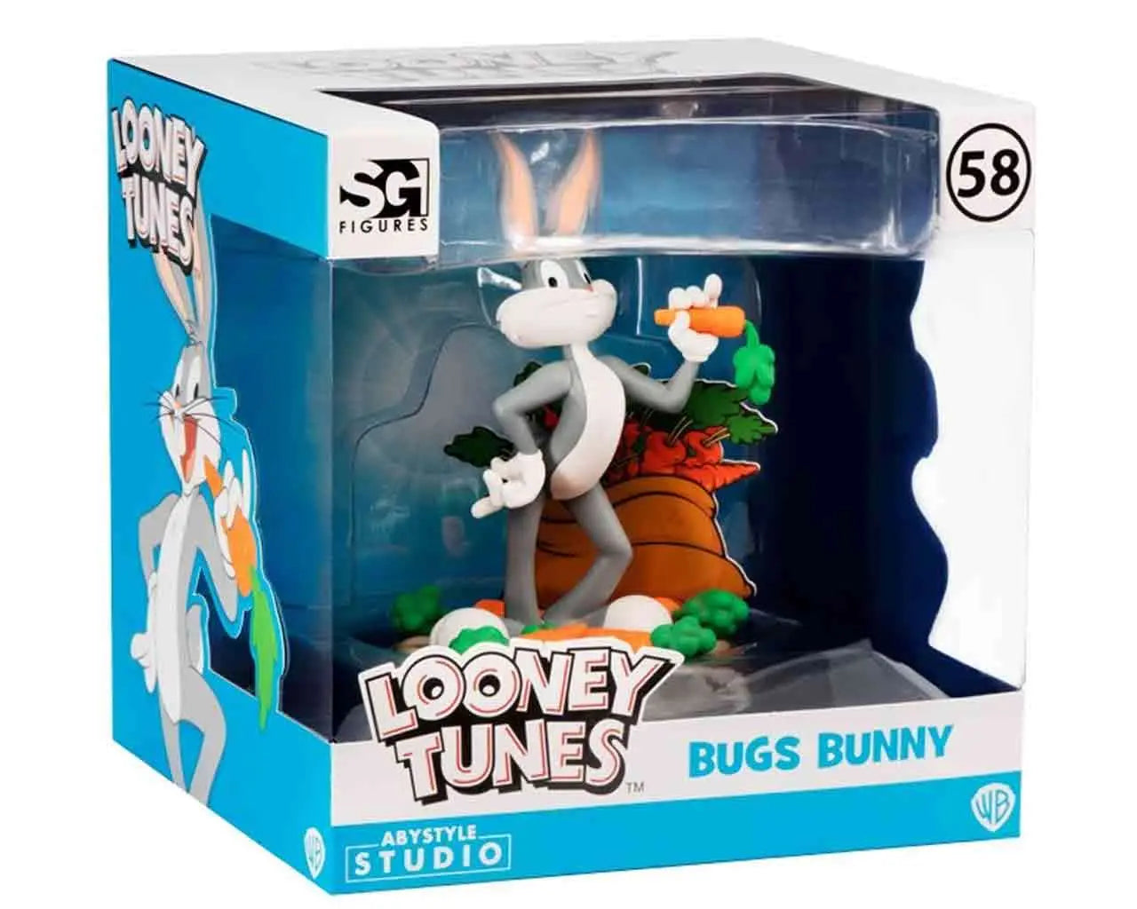 LOONEY TUNES BUGS BUNNY SUPER Figura COLLECTION 1/10 PVC Estatua