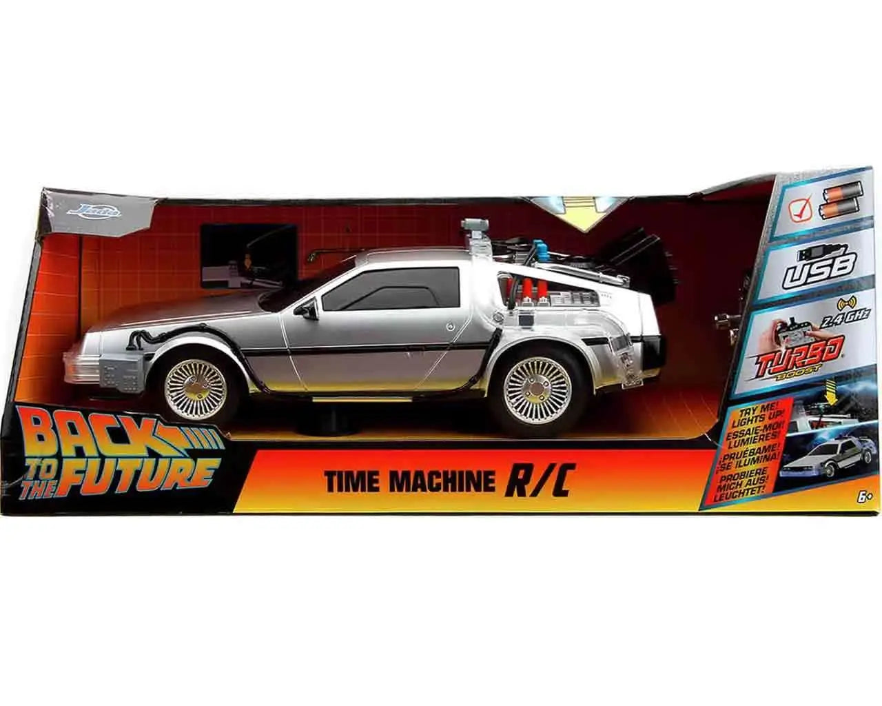 Coche radio control DLorean Regreso al Futuro II