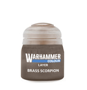 L: BRASS SCORPION 12ML ROW X6