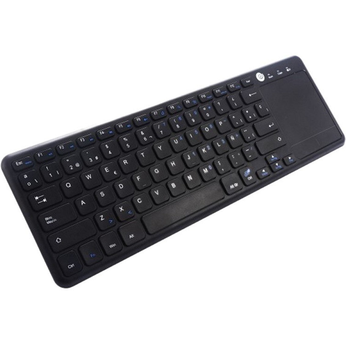 Teclado inalambrico coolbox touchpad coo - tew01 - bk Frikytopia