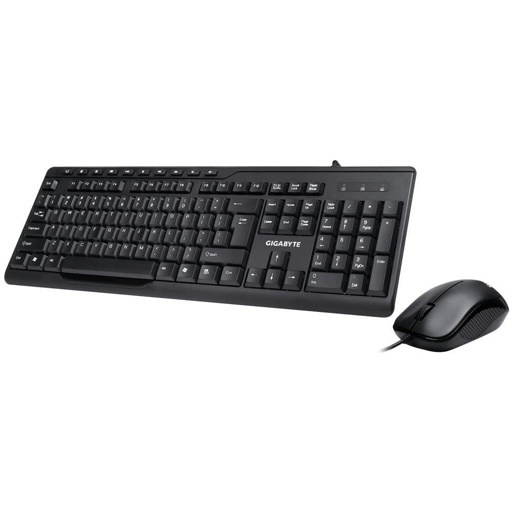 Combo teclado raton gigabyte km6300 negro usb Frikytopia