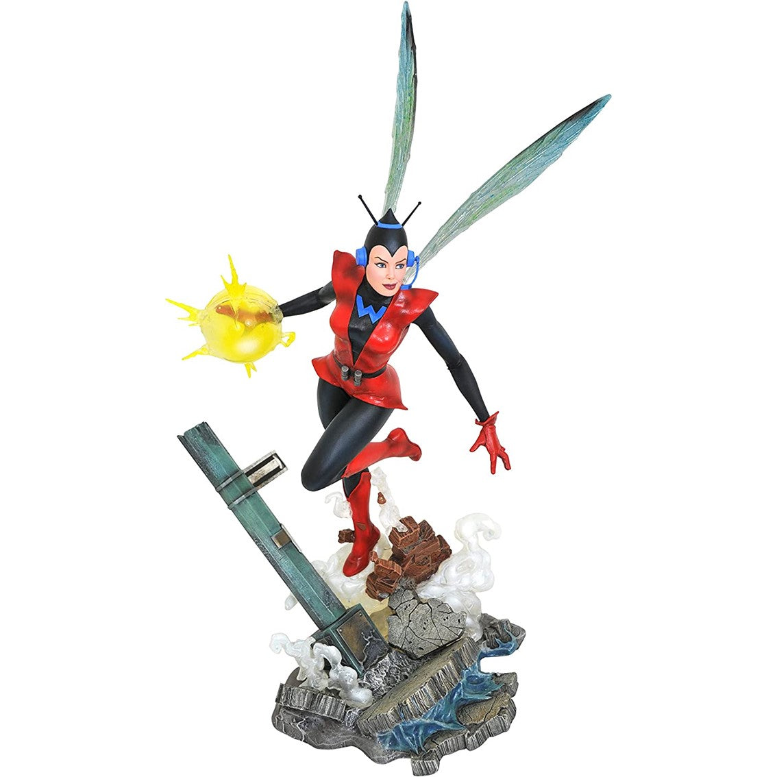 Figura diamond select toys marvel gallery antman & the wasp avispa comic Frikytopia