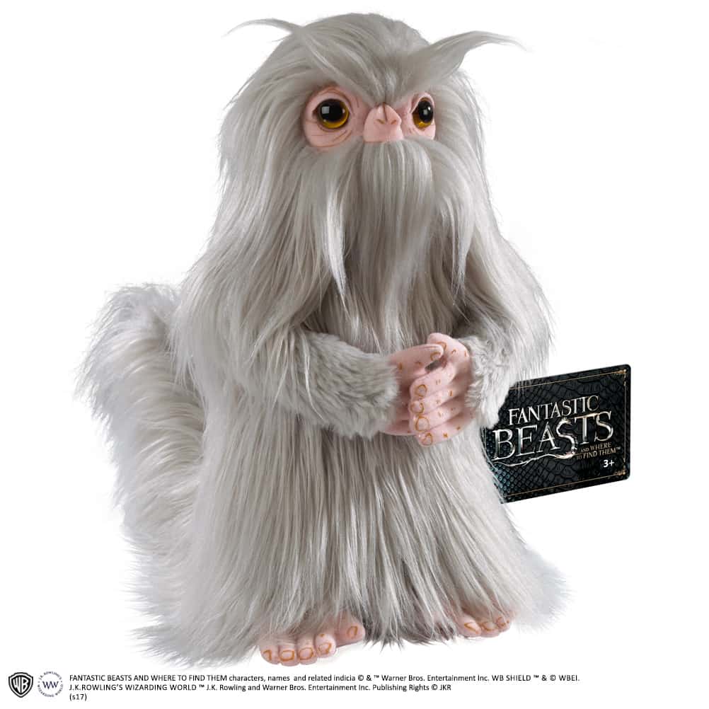 Peluche the noble collection animales fantasticos y donde encontrarlos demiguise Frikytopia