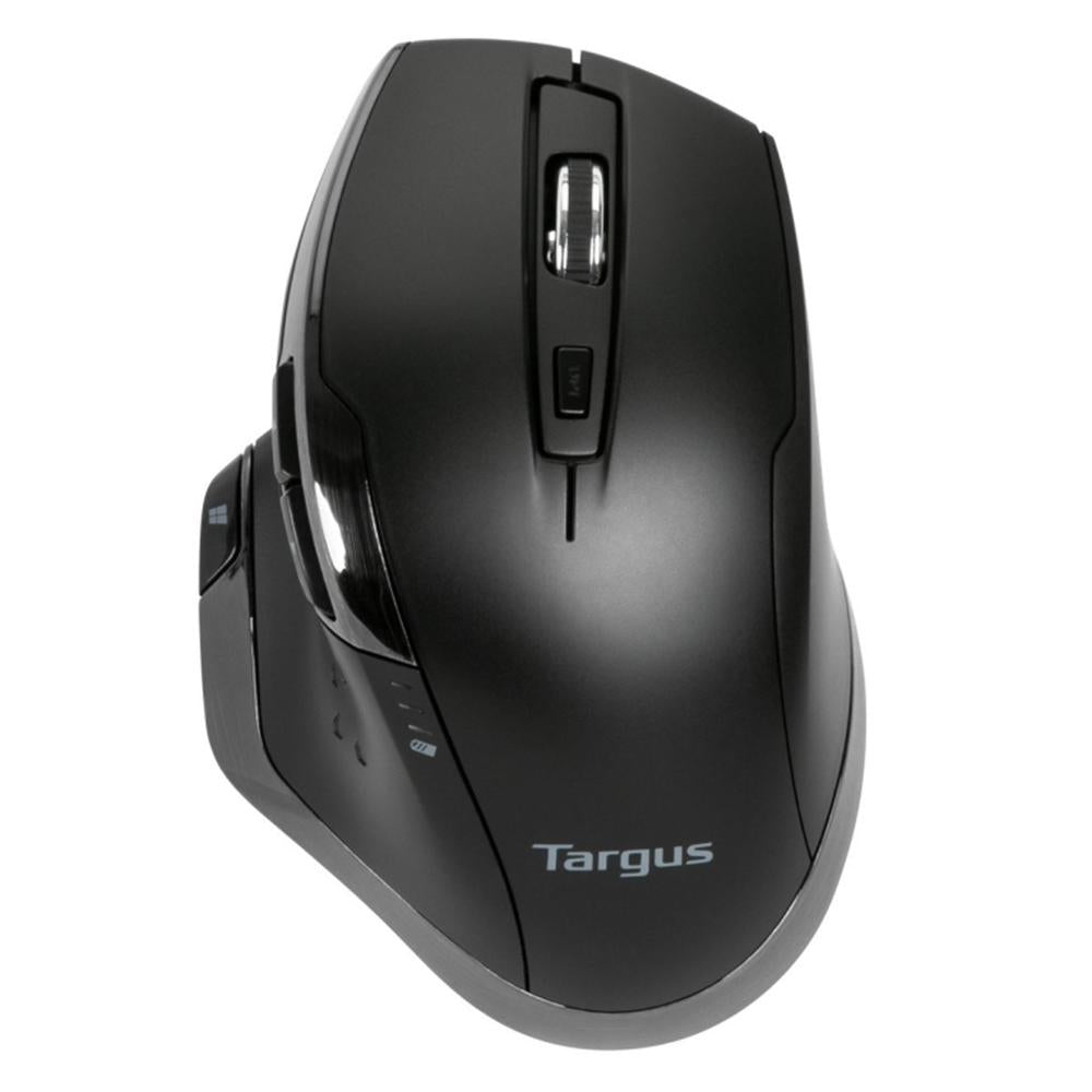 Mouse raton ergonomico targus bluetrace wireless inalambrico antimicrobiano negro Frikytopia