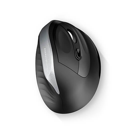 Mouse raton optico vertical wireless energy sistem office 5 comfy 6 botones - usb -  bt -  1600dpi Frikytopia