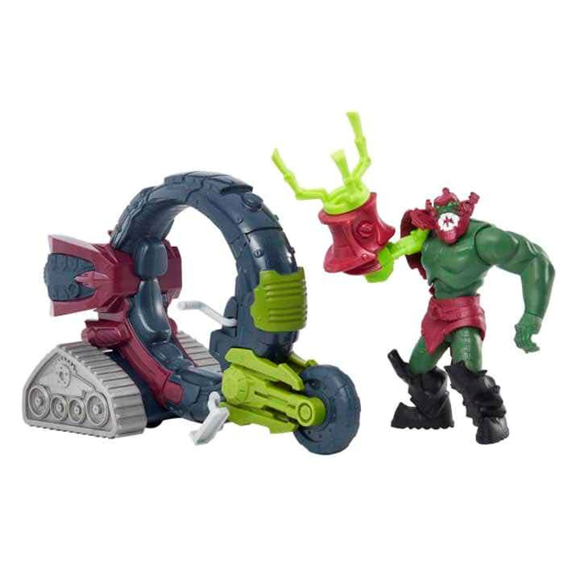 Figura mattel masters of the universe trapjaw & moto Frikytopia