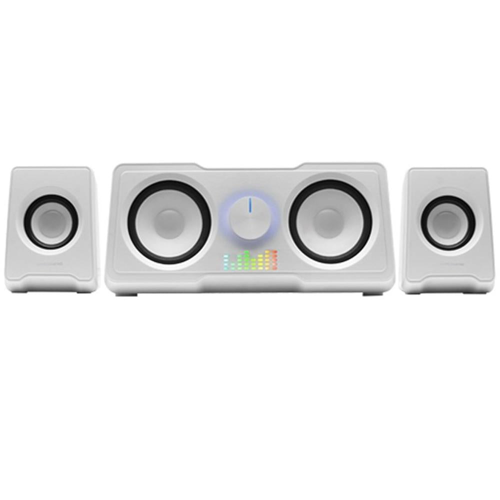 Altavoces mars gaming ms22w 2.2 35w usb + jack 3.5mm blanco Frikytopia