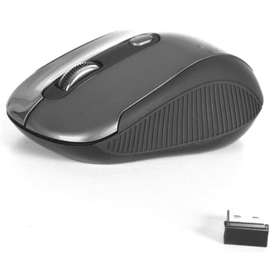Raton inalambrico ngs haze - 2.4ghz - optico - 800 -  1600dpi - 3 botones - nano receptor usb Frikytopia