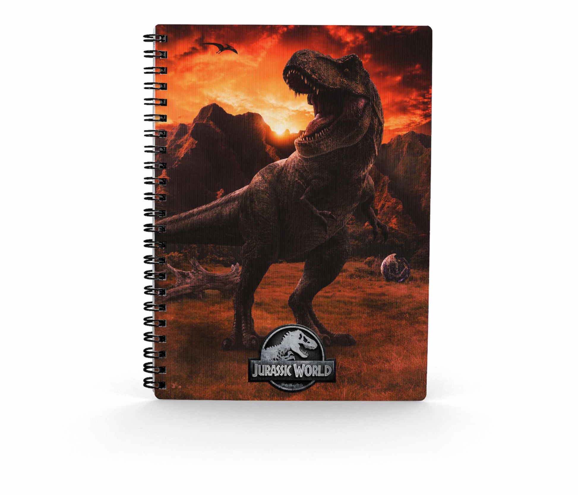 Libreta efecto 3d into the wild jurassic world Frikytopia