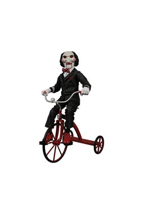 Saw Figura con sonido Billy con Triciclo 30 cm