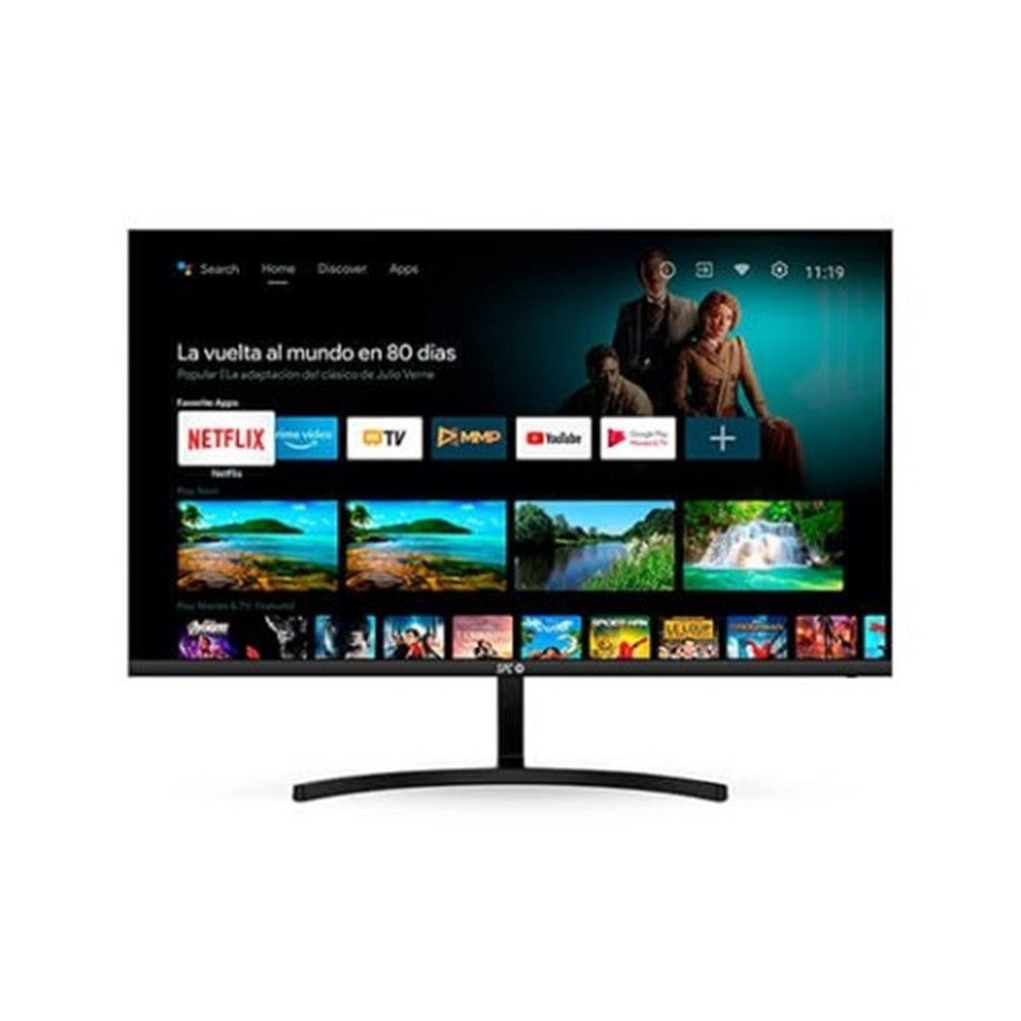 Monitor led 24 pulgadas spc 900024n smart - va - fhd - hdmi - usb - 60hz - 16ms Frikytopia