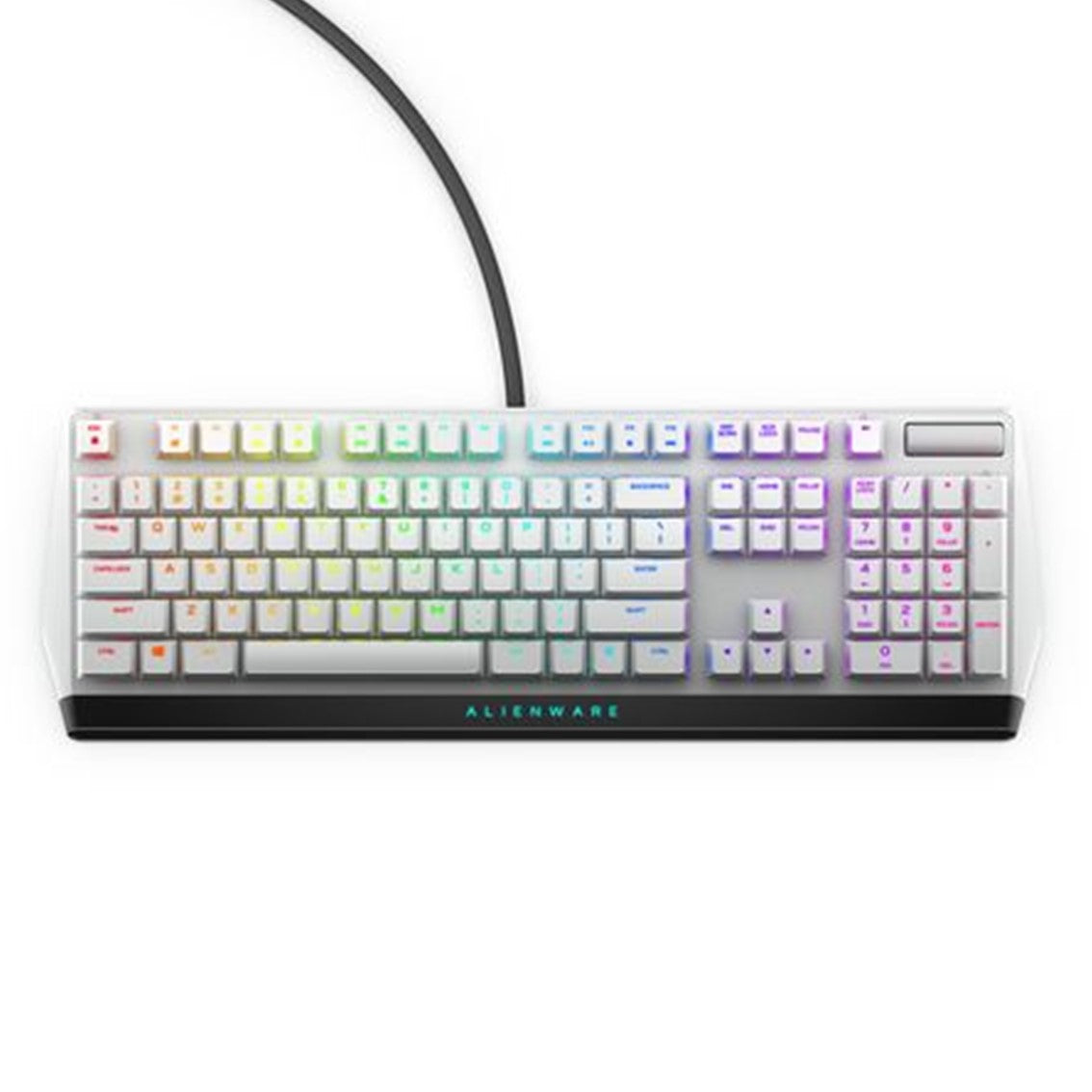 Teclado dell alienware gaming aw510k - w - ww usb ingles Frikytopia