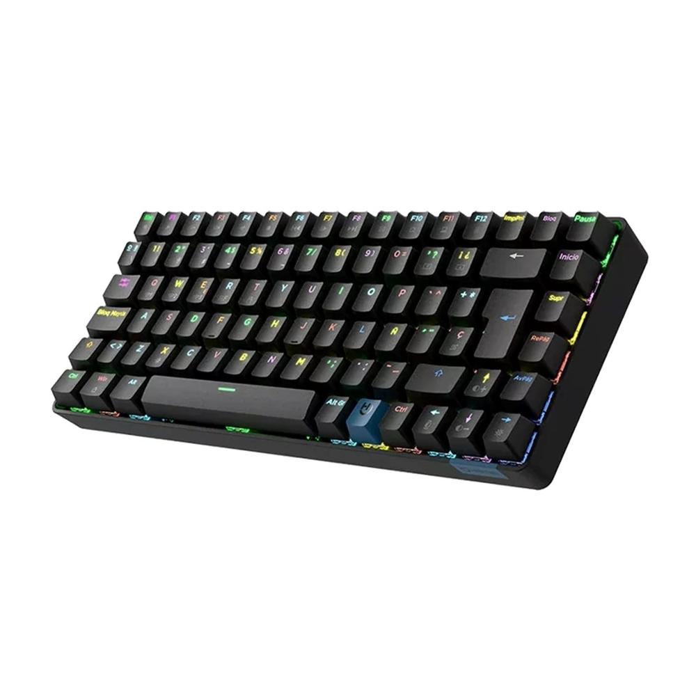 Teclado gaming hiditec gm1k switches red negro Frikytopia