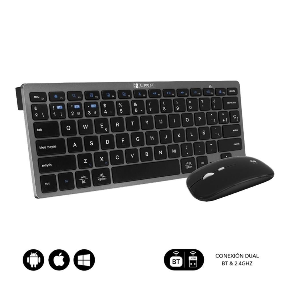 Teclado + raton subblim subkbc - oco020 inalambrico Frikytopia