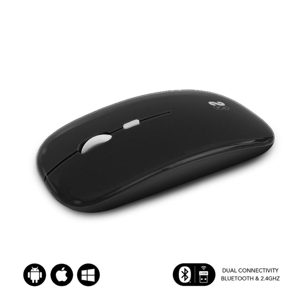 Raton inalambrico subblim submo - dflat20 negro Frikytopia