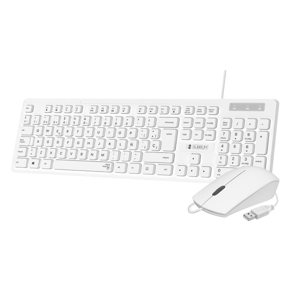 Teclado + raton subblim subkbc - cssk02 Frikytopia