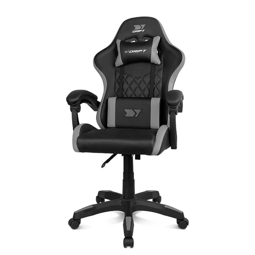 Silla gaming drift dr35 negra - gris Frikytopia