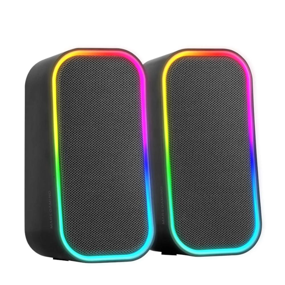 Altavoces mars gaming ms - om rgb negro Frikytopia