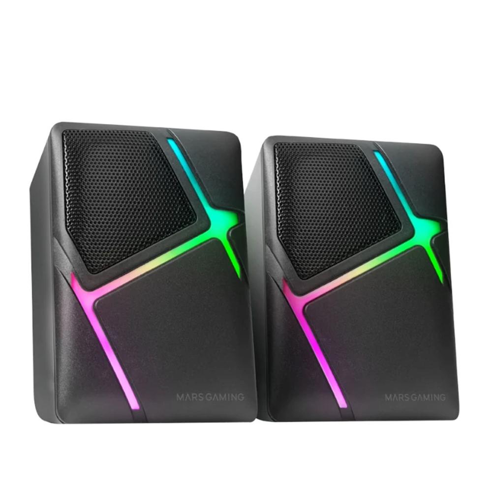 Altavoces mars gaming ms - h rgb negro Frikytopia