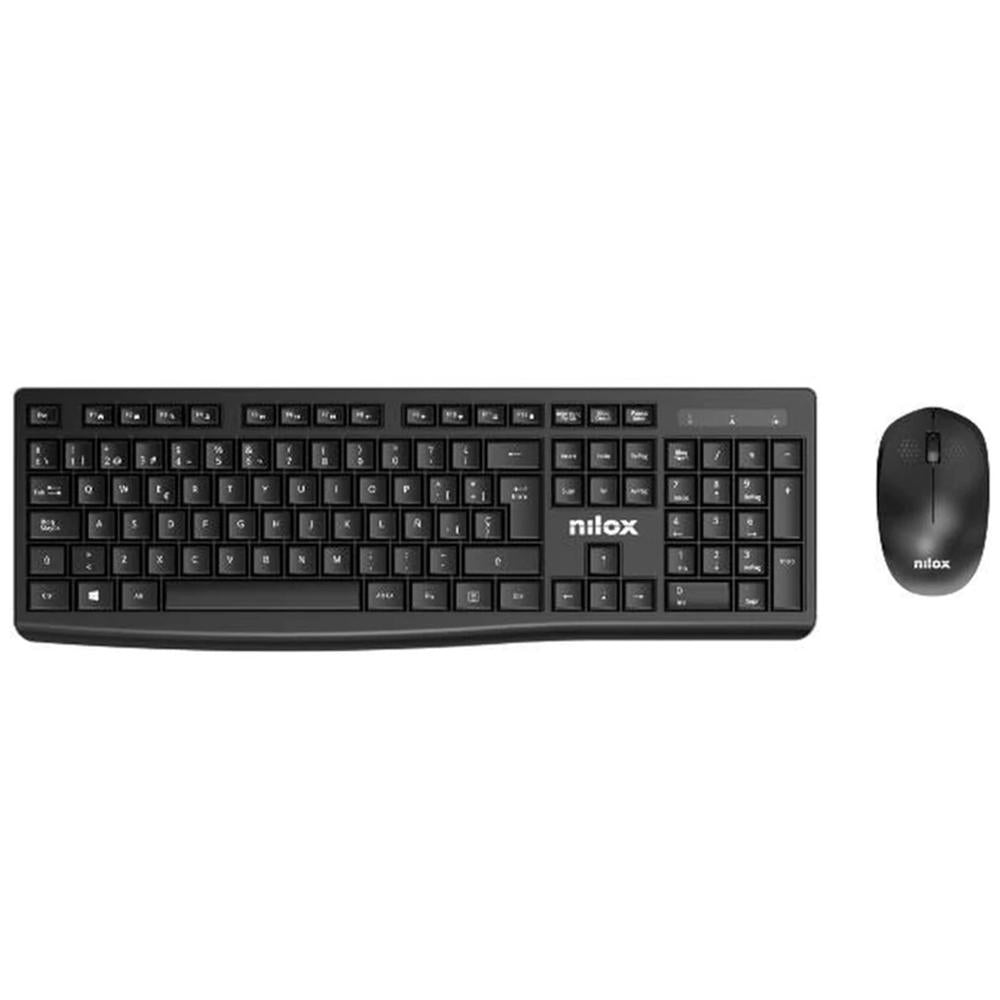 Teclado + raton nilox nxkmwe012 inalambrico Frikytopia