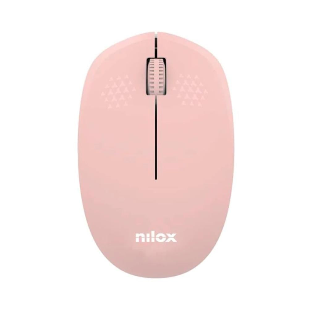Raton inalambrico nilox nxmowi4014 rosa Frikytopia