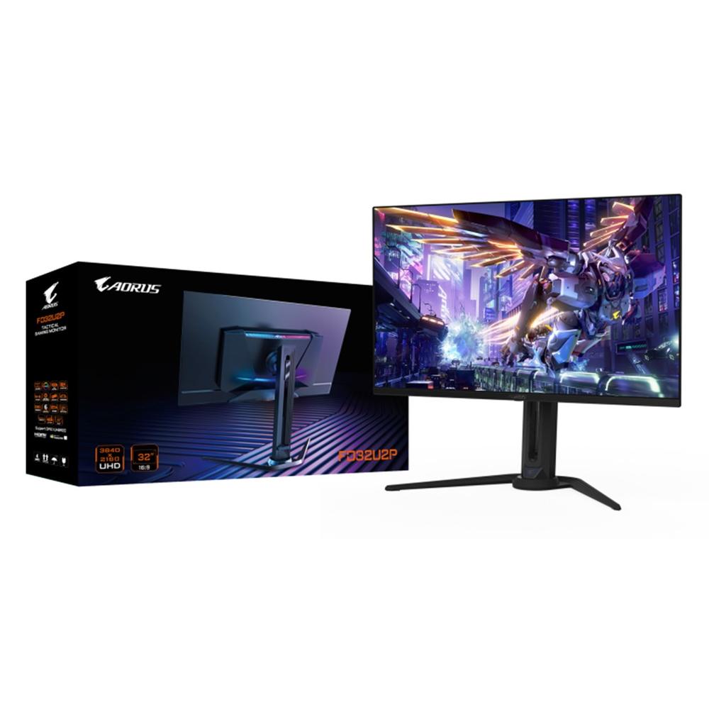 Monitor gaming gigabyte aorus fo32u2p ek 31.5 pulgadas 4k uhd 240hz Frikytopia