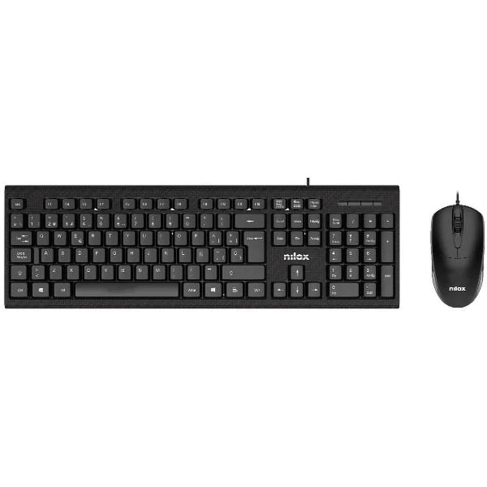 Teclado + raton nilox nxkme0011 usb Frikytopia
