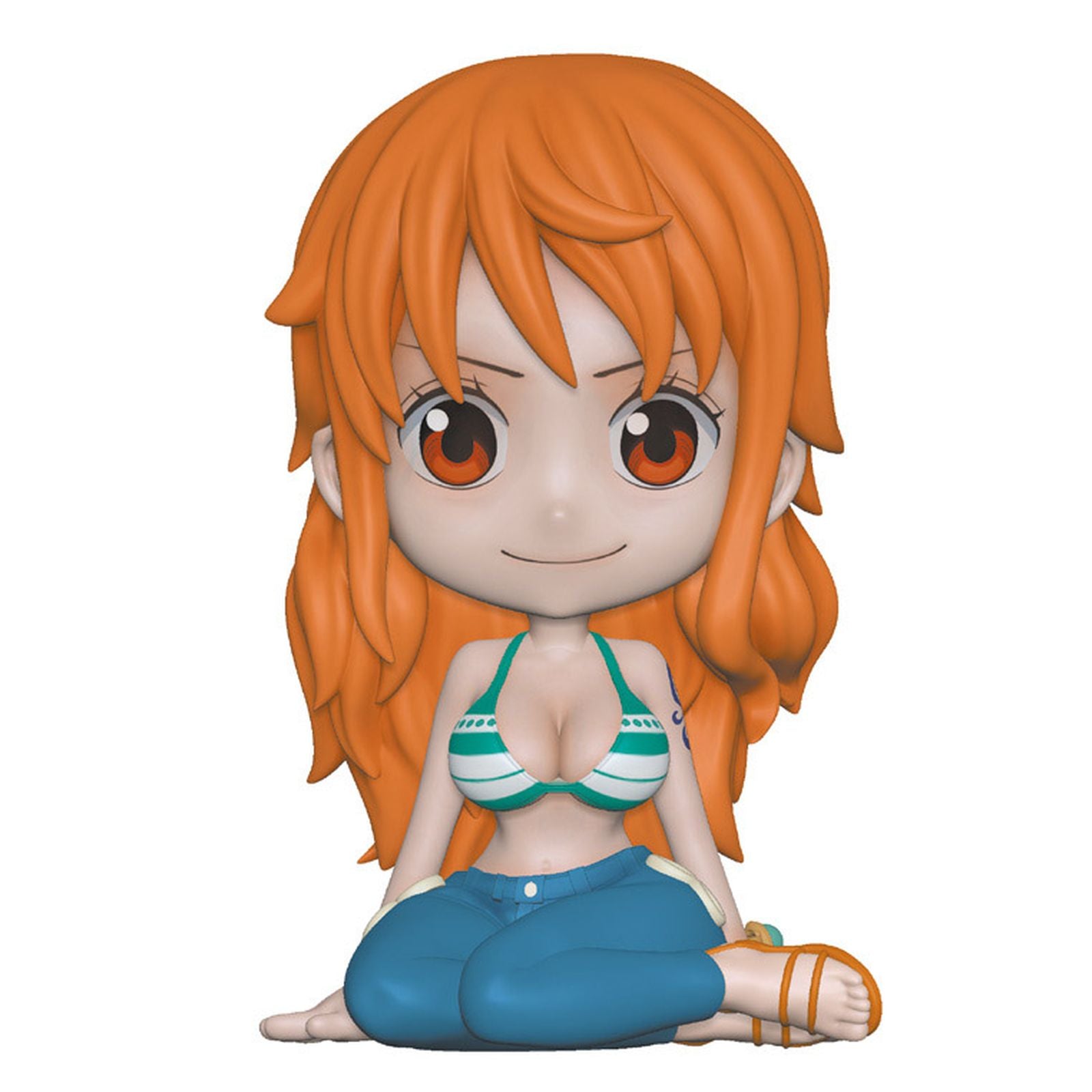 Figura hucha plastoy one piece nami 18cm