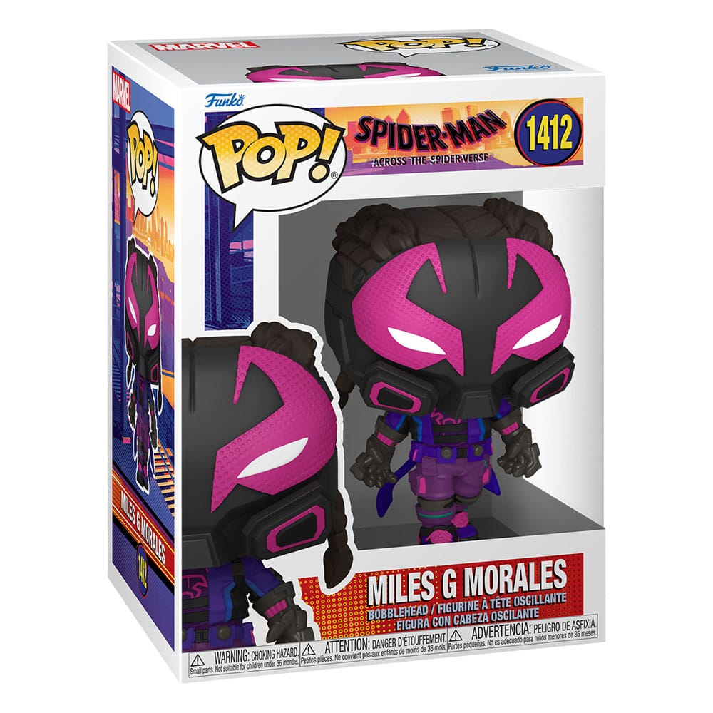 Spiderman Across the Spider-Verse POP Vinyl Figura Prowler 9cm