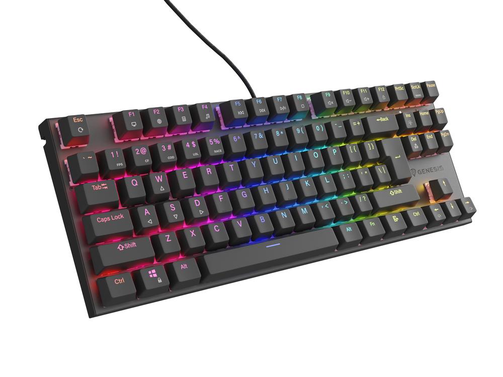 Teclado gaming genesis thor 303 tkl usb Frikytopia