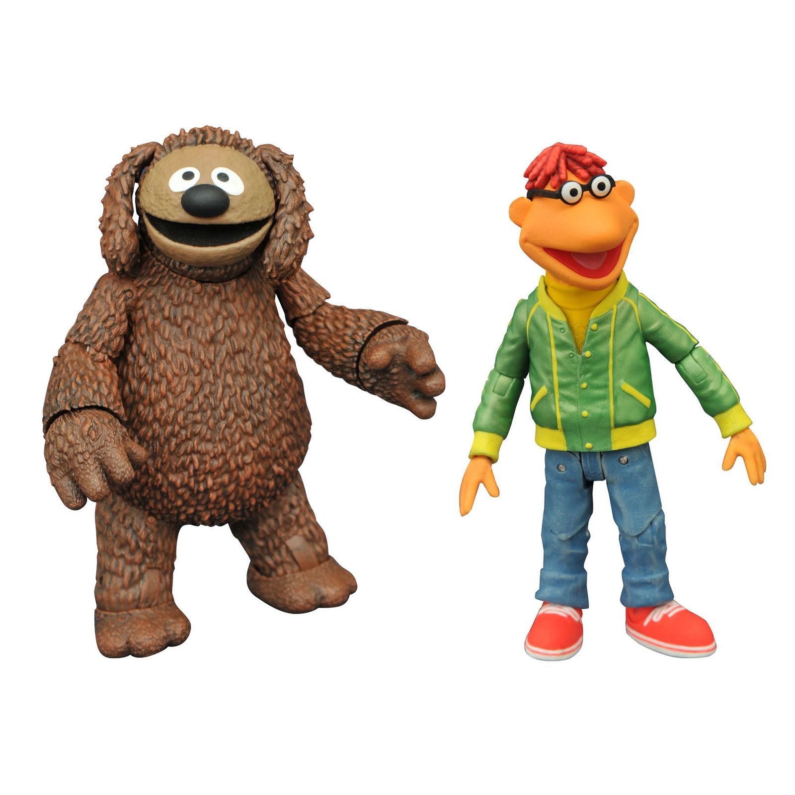 Set de 2 figuras diamond select toys the muppets los tele�ecos scooter and rowlf Frikytopia